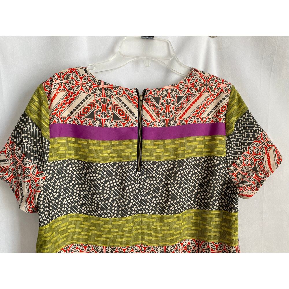 Made Fashion Week for Impulse Short Sleeve Shift Multicolor Dress Medium - Picture 6 of 8